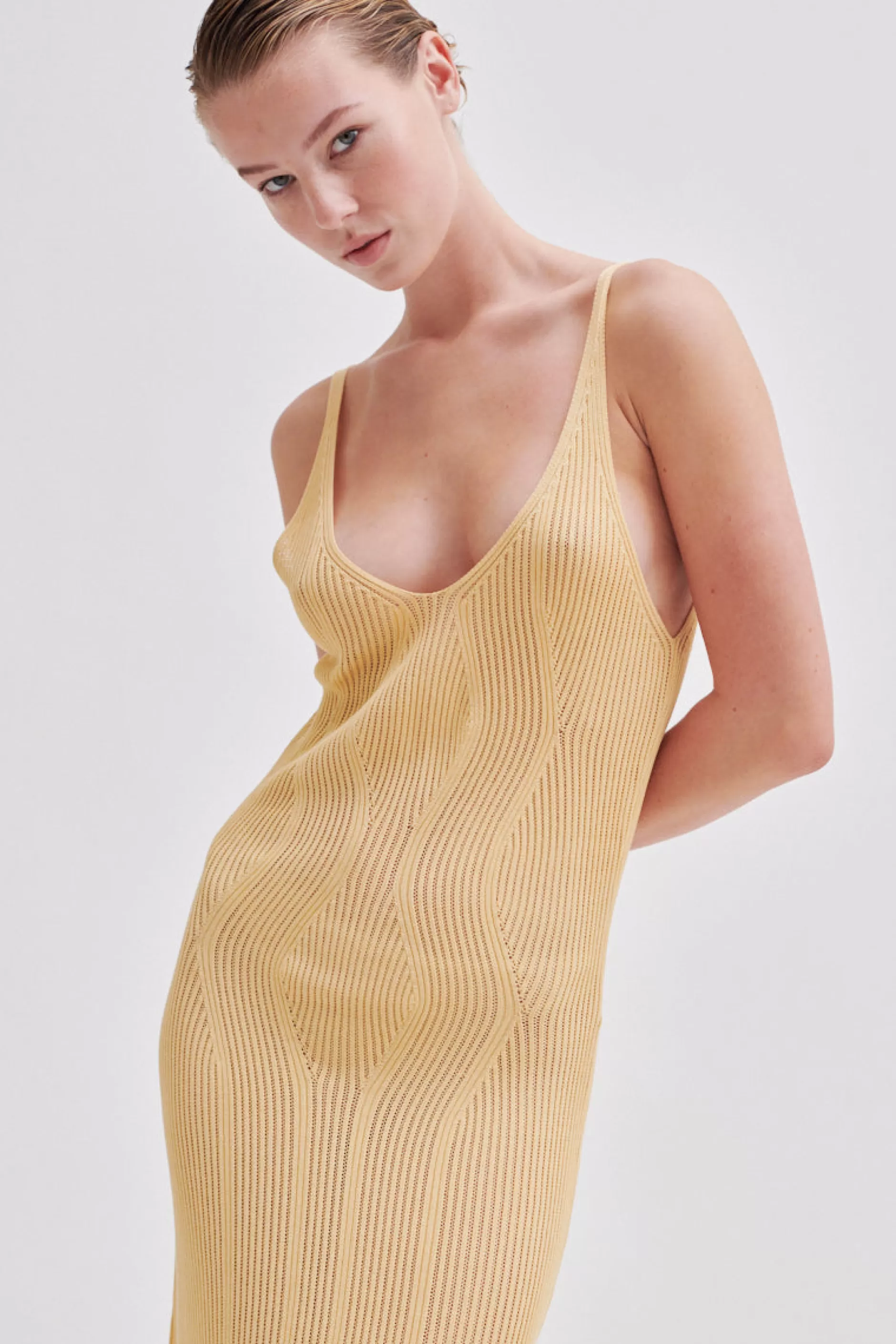 Amalfi Knit Strap Dress^Second Female Online