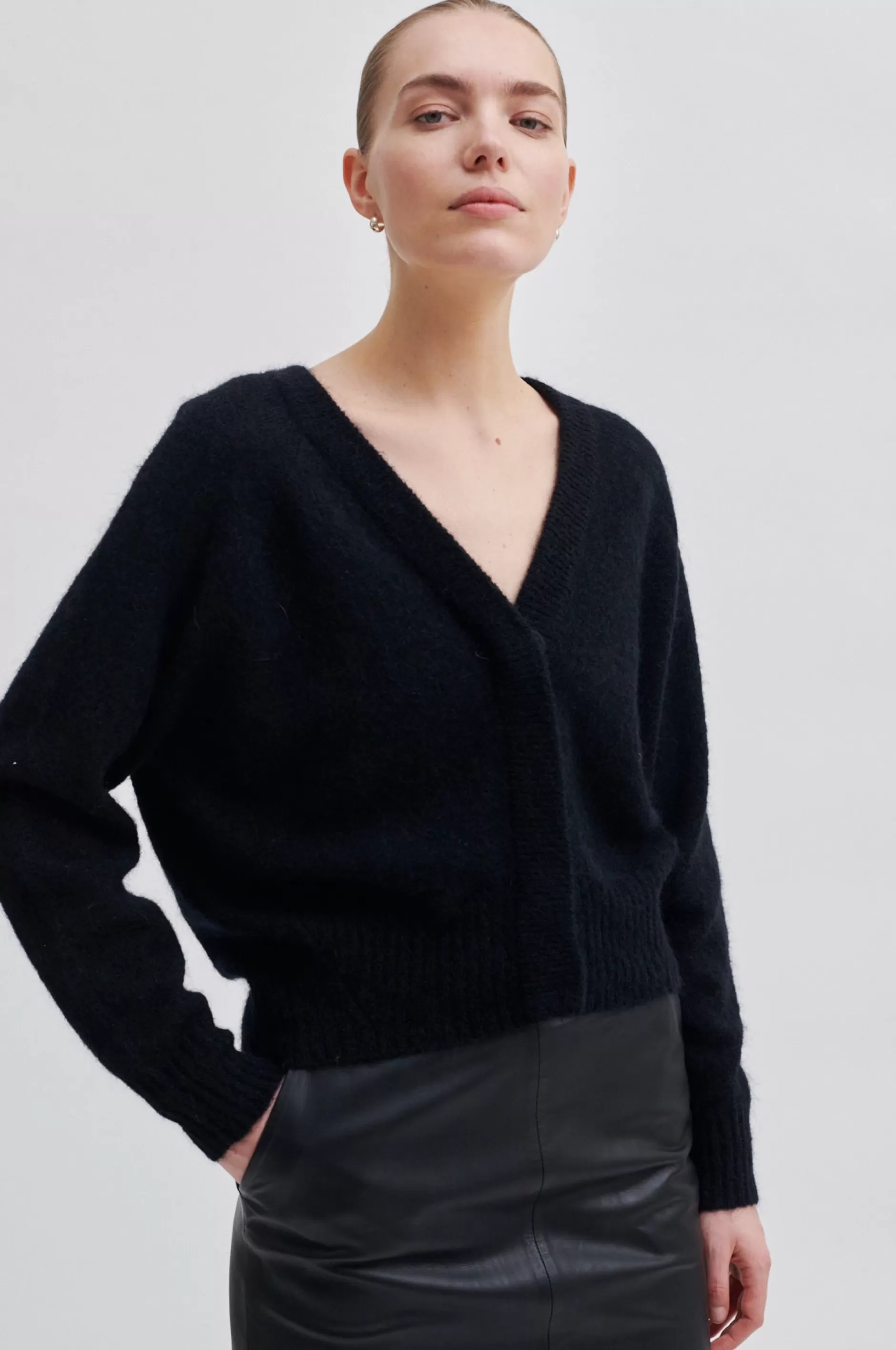 Brook Knit Boxy Cardigan^Second Female Discount