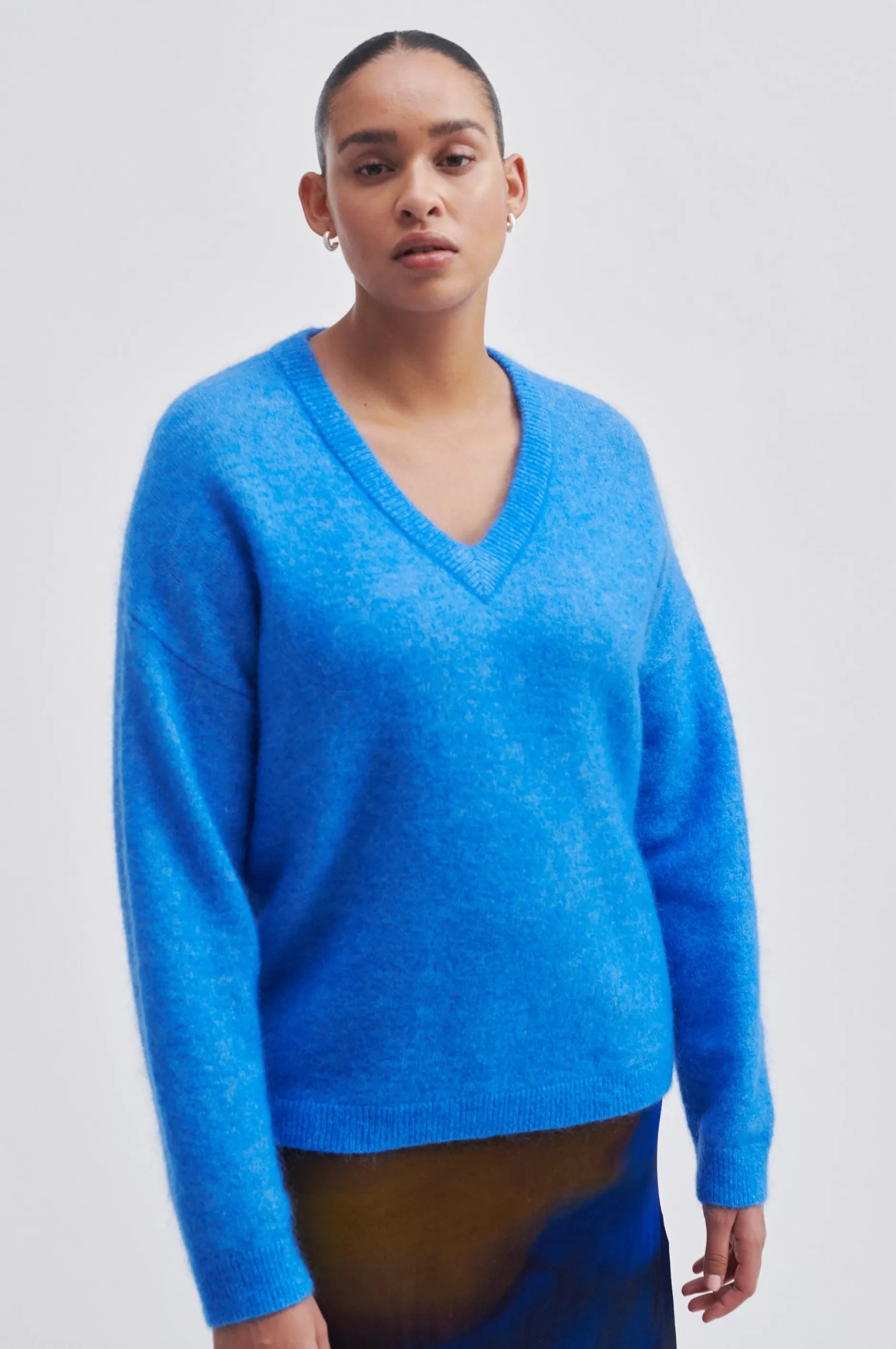 Brook Knit Oversize V-Neck^Second Female Best