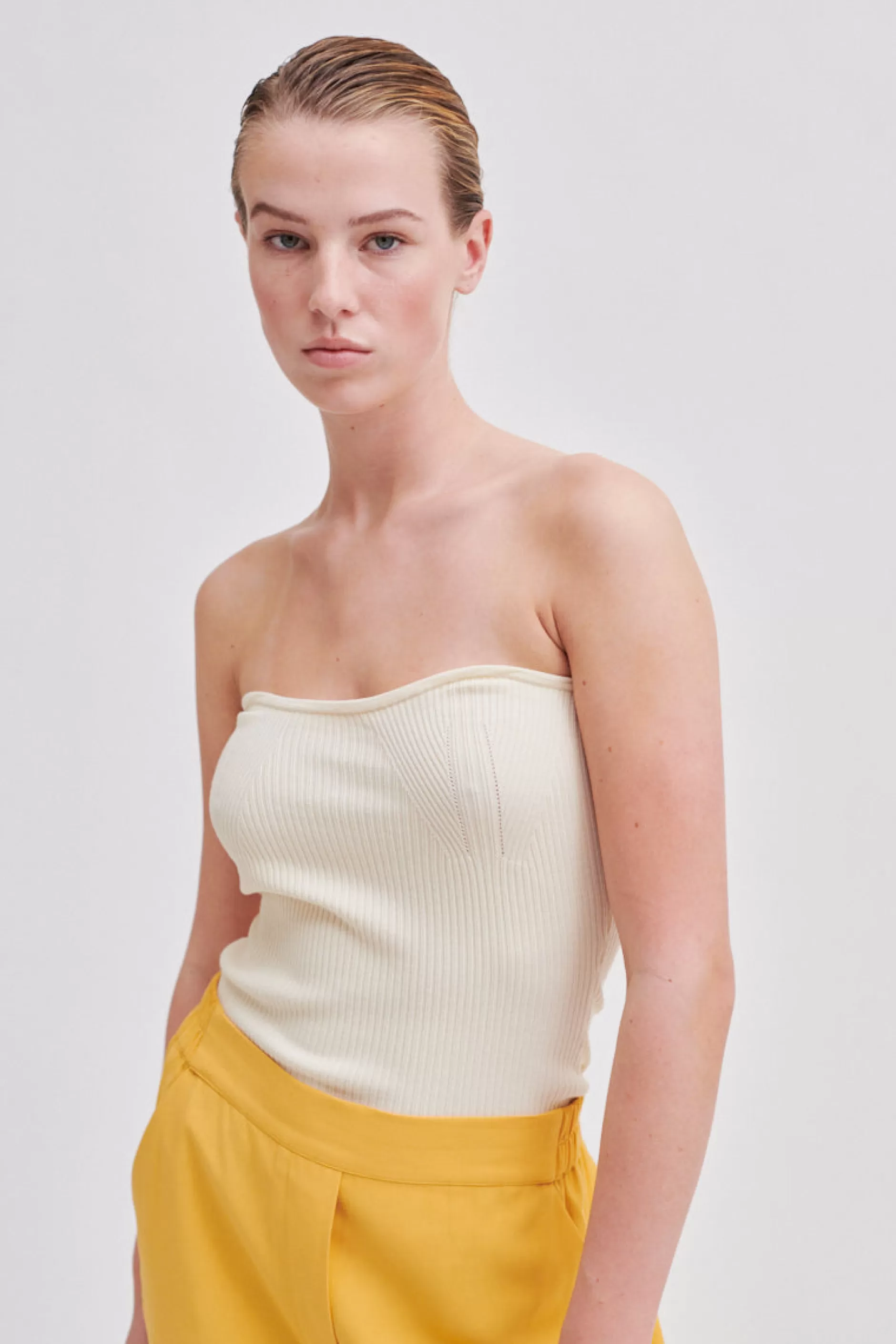 Como Knit Strapless Top^Second Female Cheap