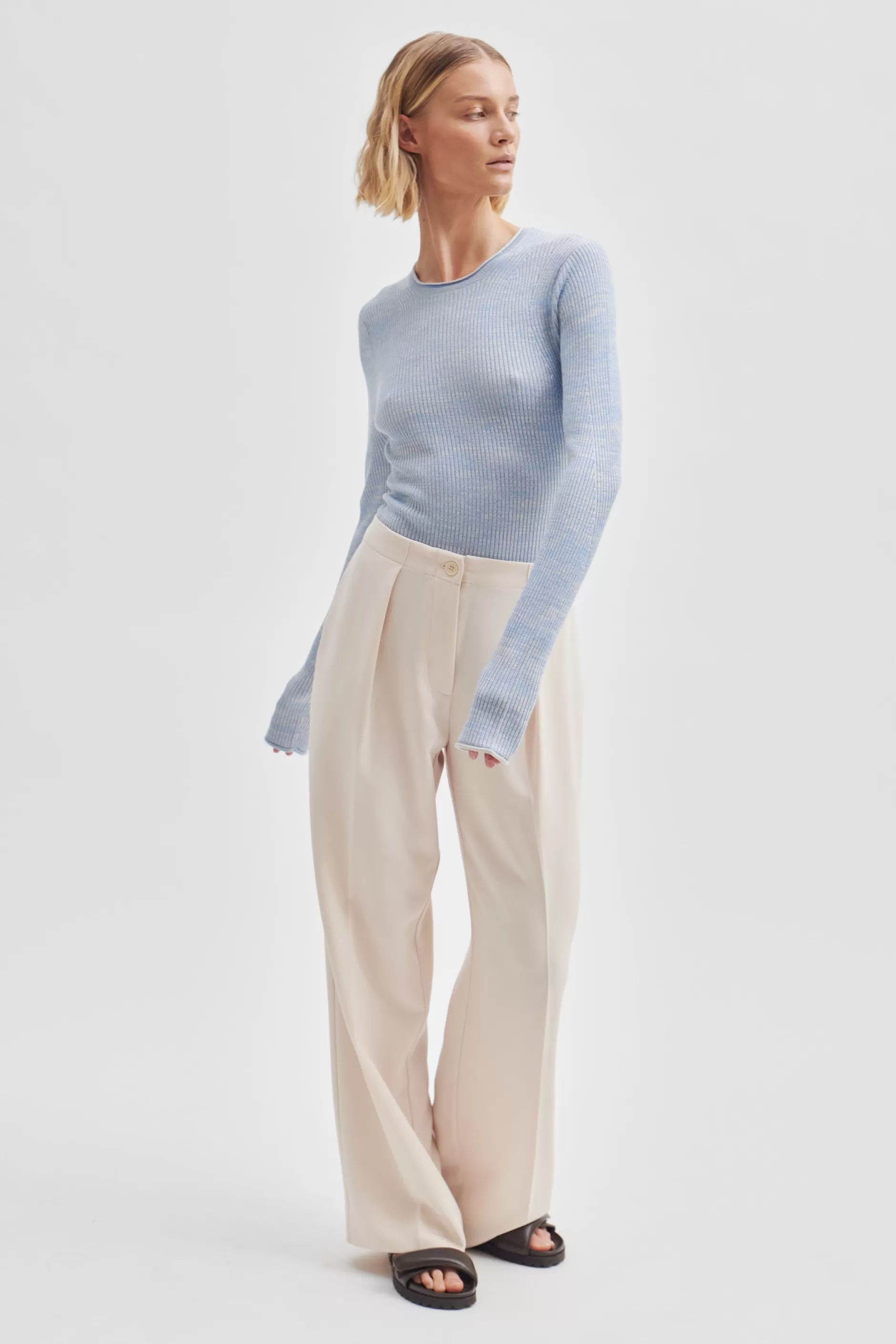 Fique Wide Trousers^Second Female Shop