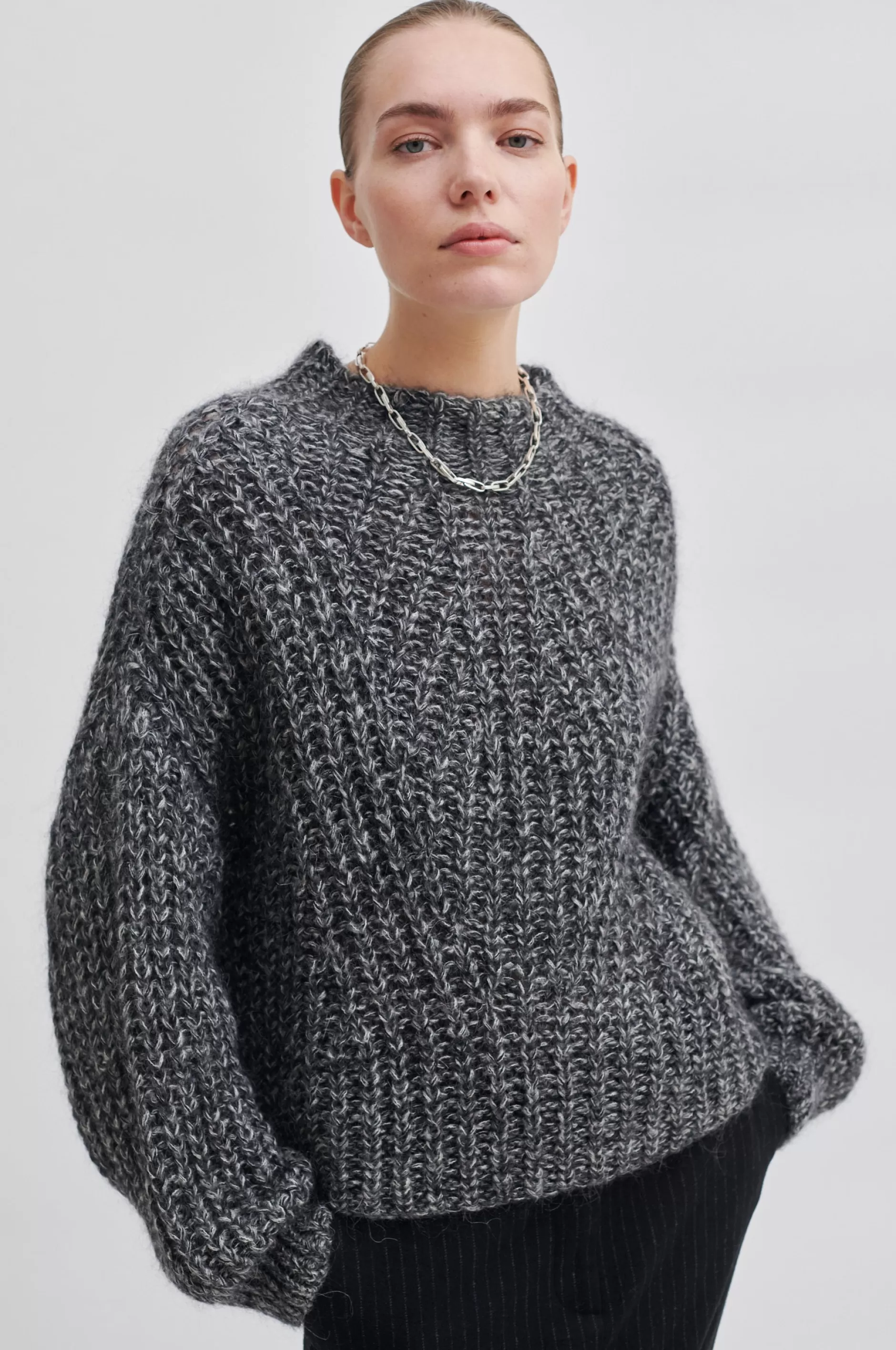 Olia Knit T-Neck^Second Female Sale