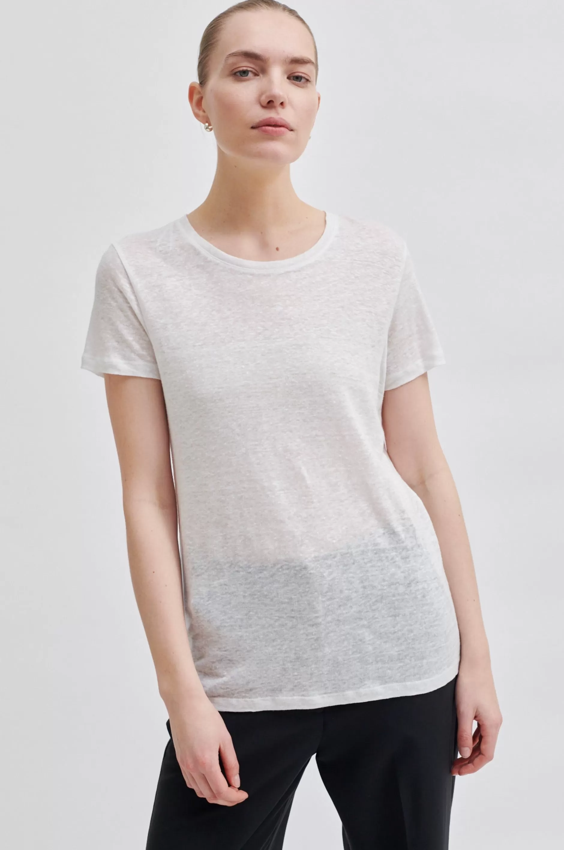 Peony O-Neck Tee^Second Female Best Sale