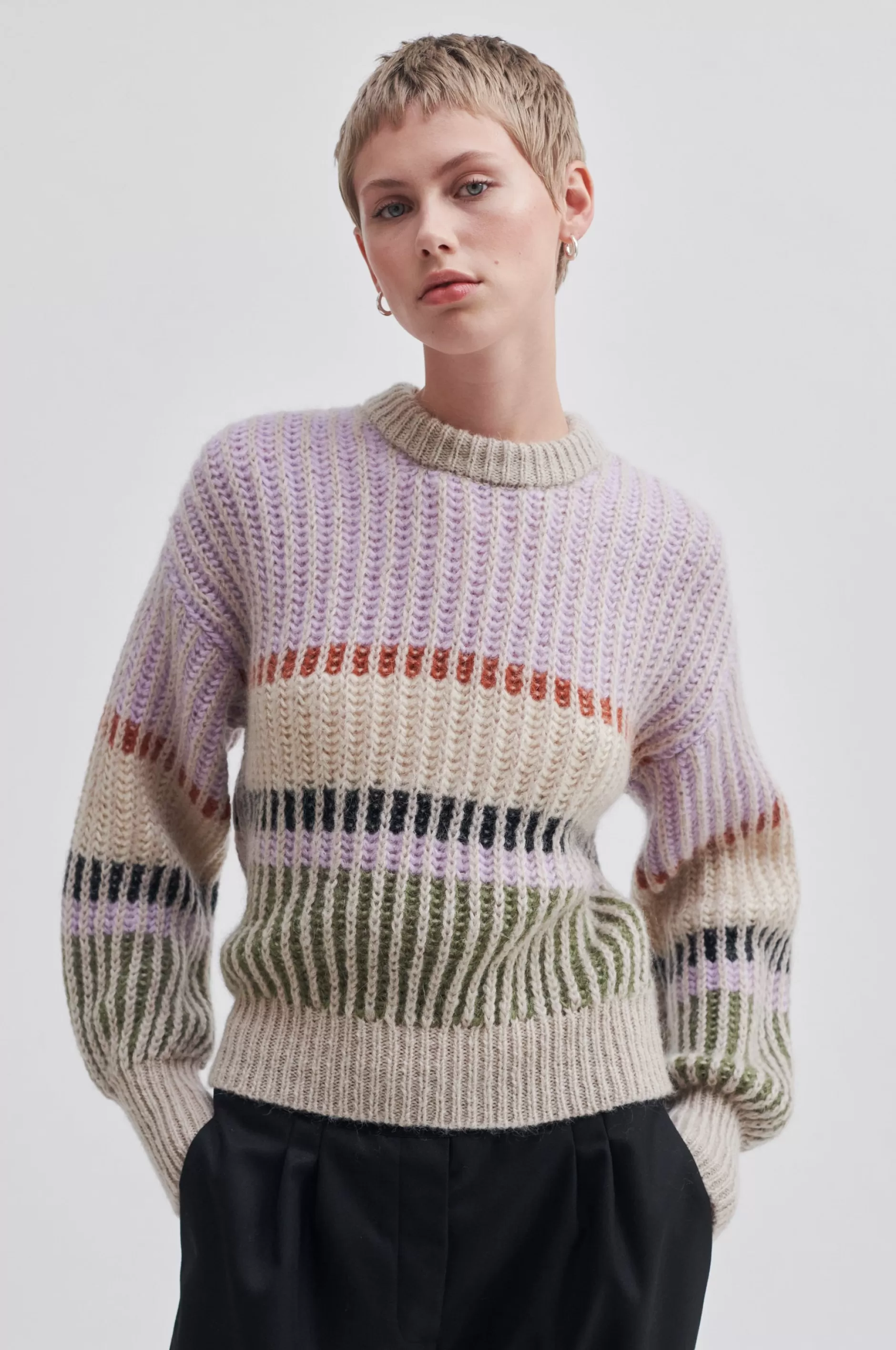 Rosanna Knit O-Neck^Second Female Flash Sale